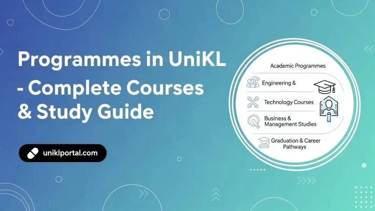 Programmes in UniKL Complete Courses & Study Guide 2026