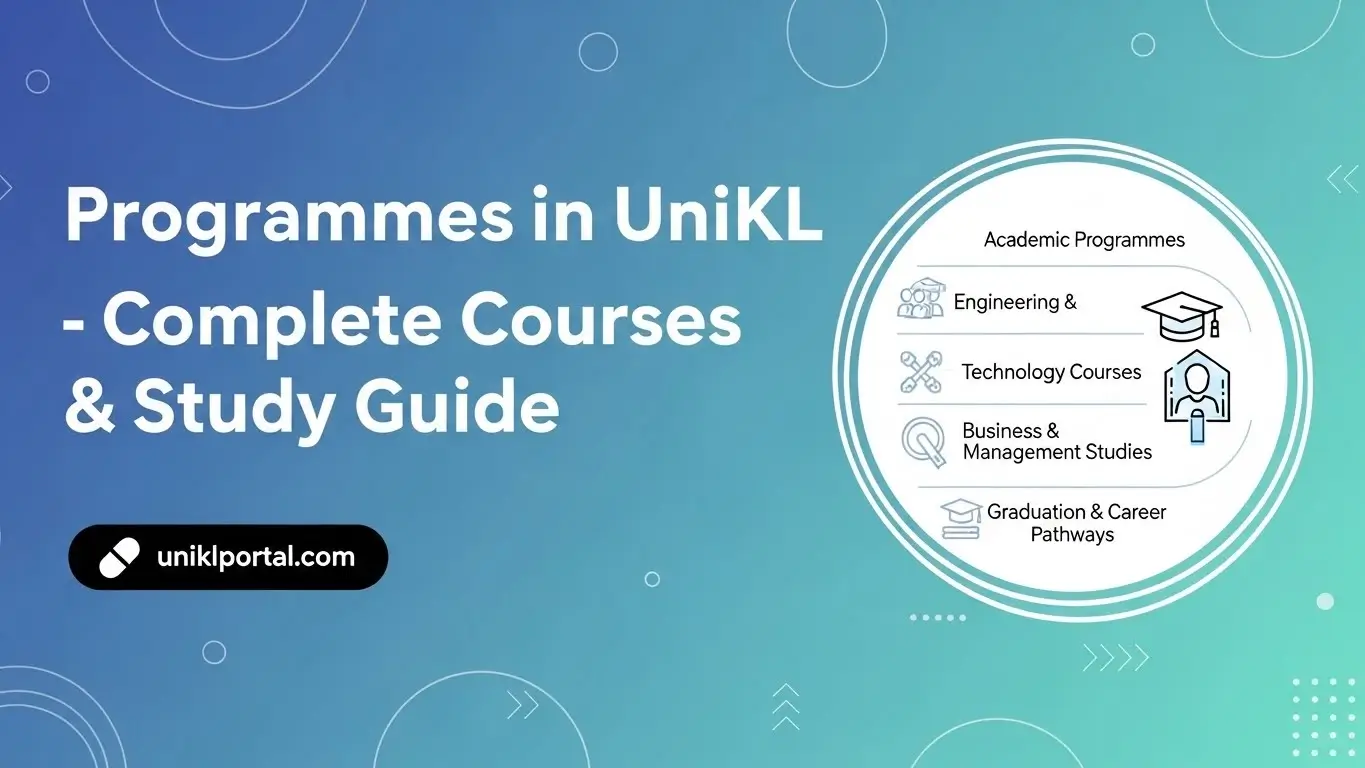 Programmes in UniKL Complete Courses & Study Guide 2026