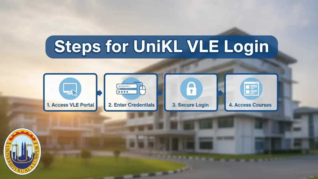 Steps for UniKL VLE Login