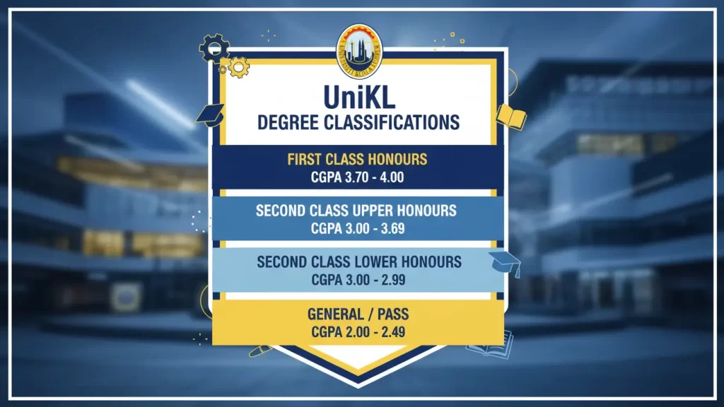 UniKL Grade Degree Classifications