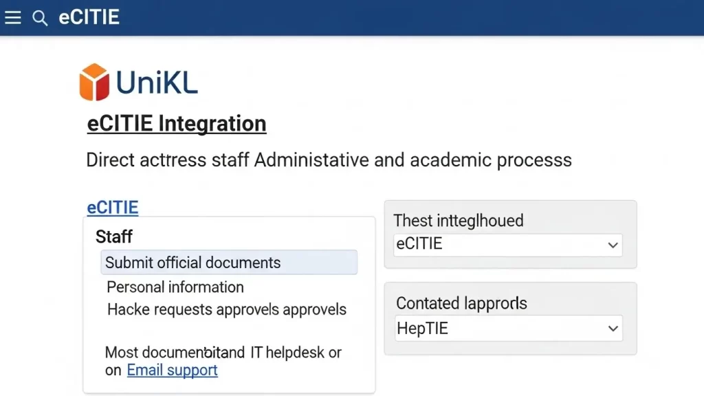 UniKL Staff Portal: Employee Access Portal