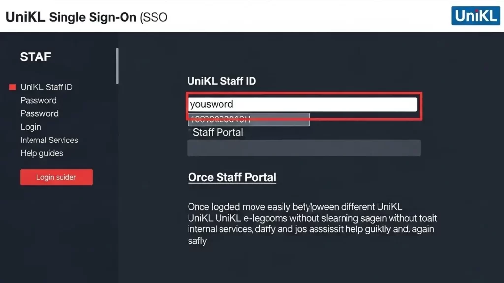 UniKL Staff Portal: Employee Access Portal