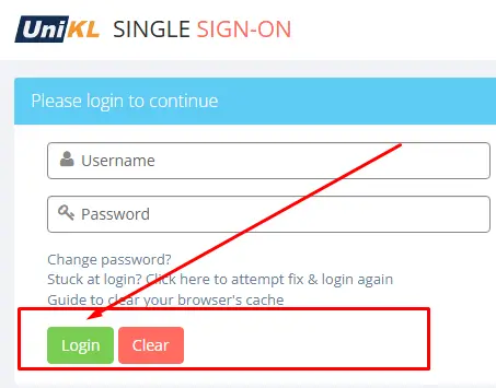UniKL Portal Login